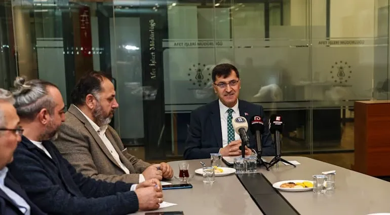 Kütahya Belediye Başkanı Eyüp Kahveci Basın Mensuplarıyla Buluştu