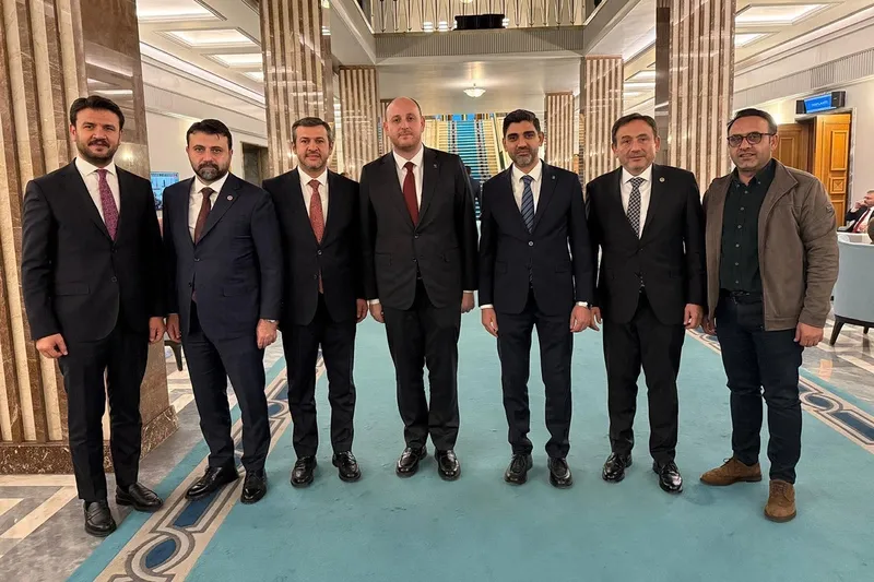 Karabük Belediye Başkanı Çetinkaya ile AK Partili Büyükgümüş Görüştü