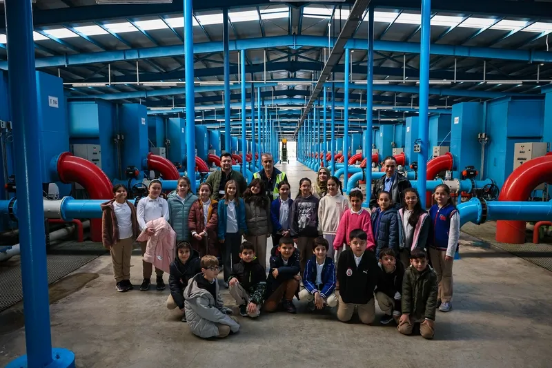 SASKİ, İlkokul Öğrencilerine Suyun Arıtma Yolculuğunu Anlattı