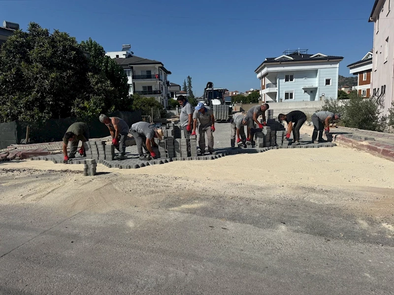 Kemer’de altyapı çalışmaları