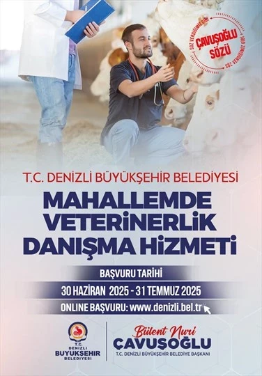 Denizli Büyükşehir’den üreticiye 3 koldan destek