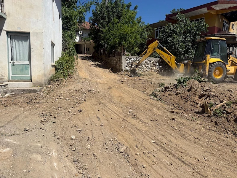 Kemer’de altyapı çalışmaları