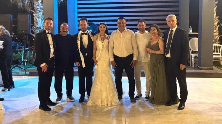 BAŞKANIMIZ, SEDA ELEMAN İLE BUĞRA SALAR ÇİFTİNİN DÜĞÜN TÖRENLERİNE KATILDI